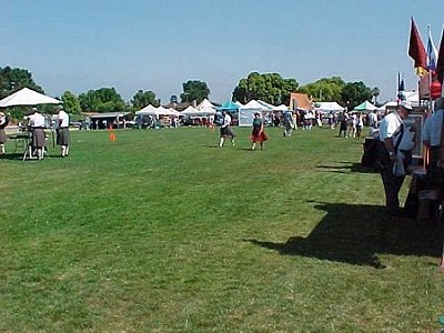 Clan O'Brien tent